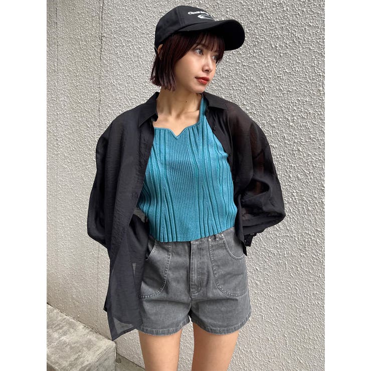 マットシアーシャツ | MURUA | 詳細画像11 