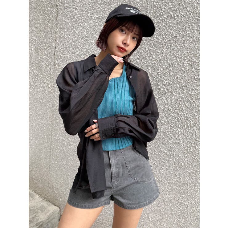 マットシアーシャツ | MURUA | 詳細画像12 