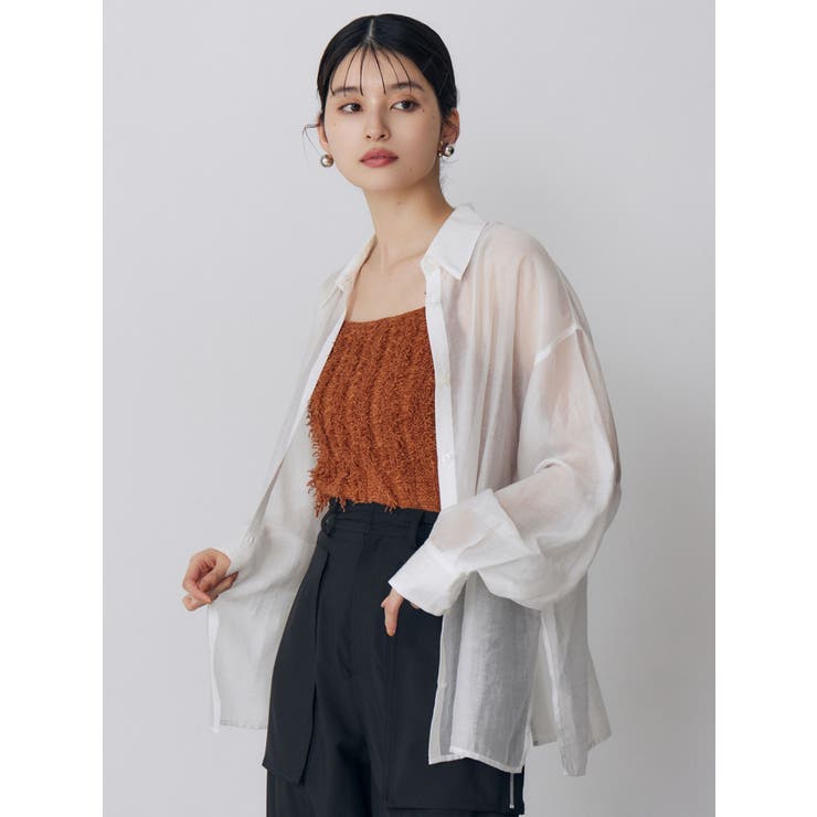 マットシアーシャツ | MURUA | 詳細画像18 