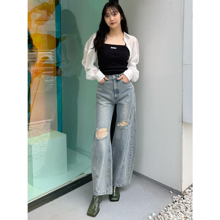 マットシアーシャツ | MURUA | 詳細画像2 