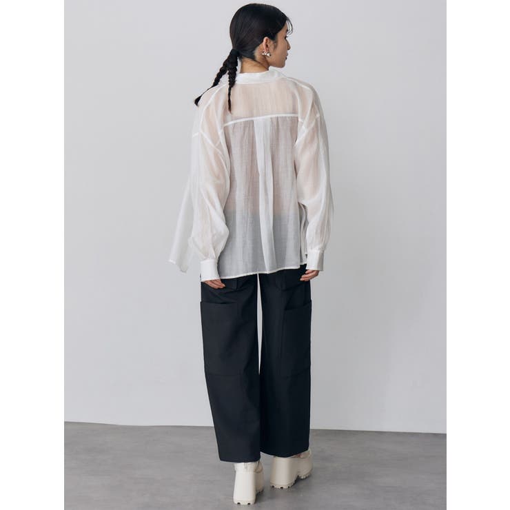 マットシアーシャツ | MURUA | 詳細画像22 