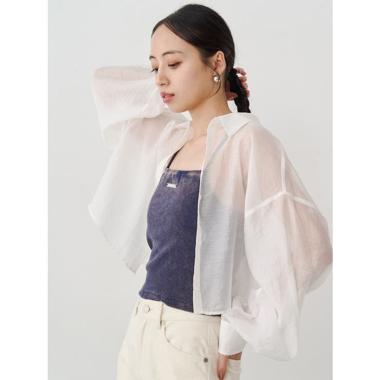 マットシアーシャツ | MURUA | 詳細画像23 