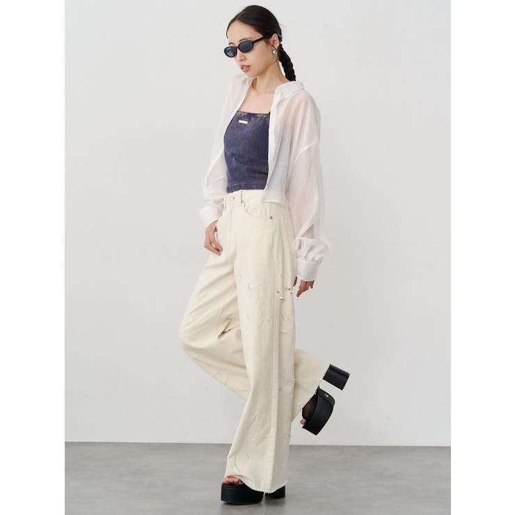 マットシアーシャツ | MURUA | 詳細画像27 