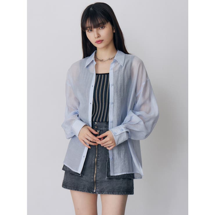 マットシアーシャツ | MURUA | 詳細画像28 