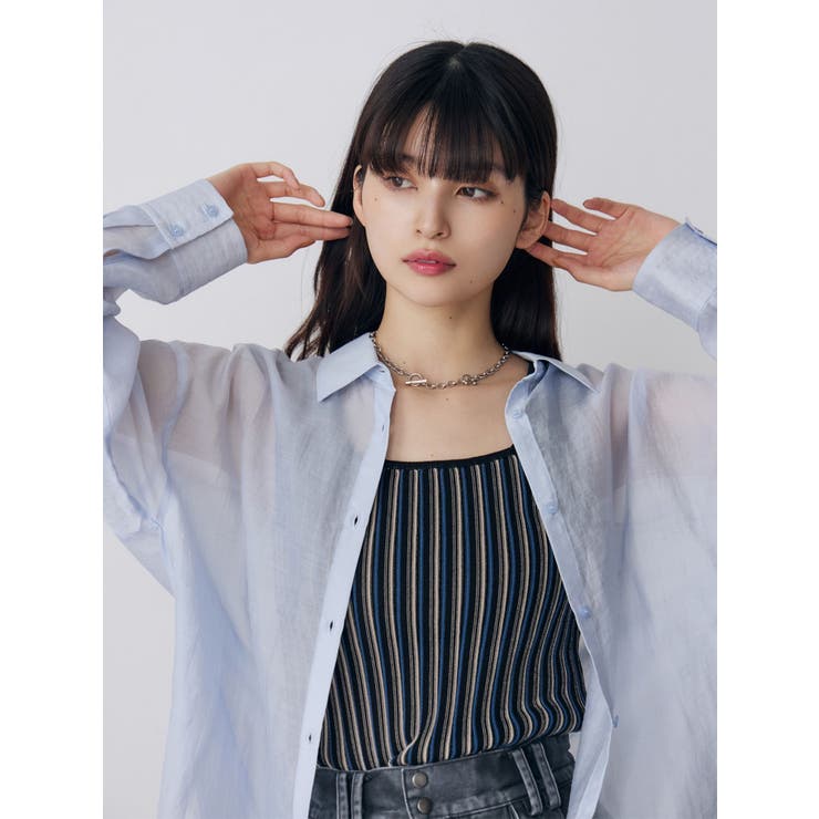 マットシアーシャツ | MURUA | 詳細画像31 