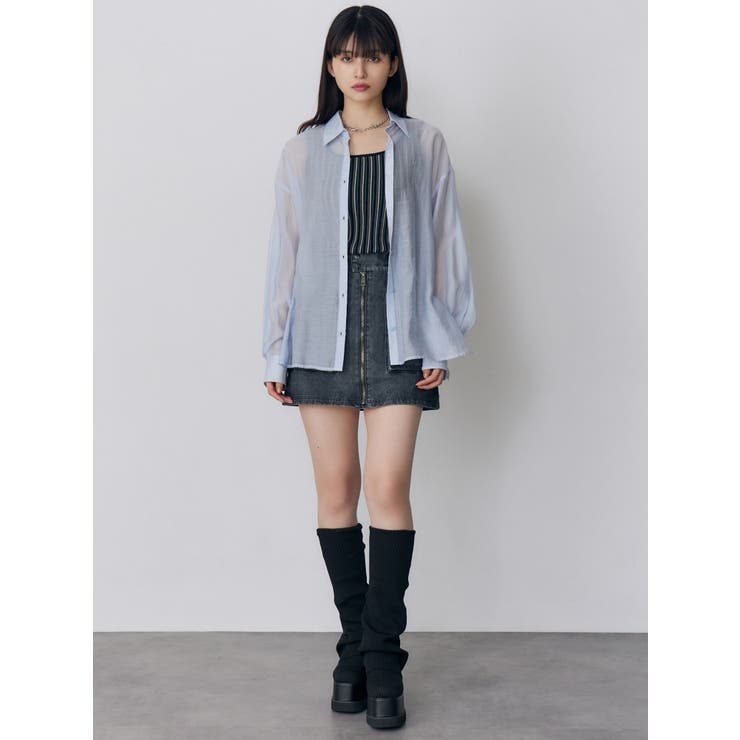 マットシアーシャツ | MURUA | 詳細画像32 