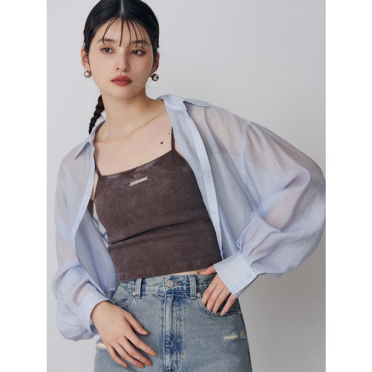 マットシアーシャツ | MURUA | 詳細画像34 