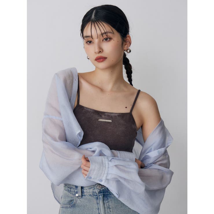 マットシアーシャツ | MURUA | 詳細画像35 