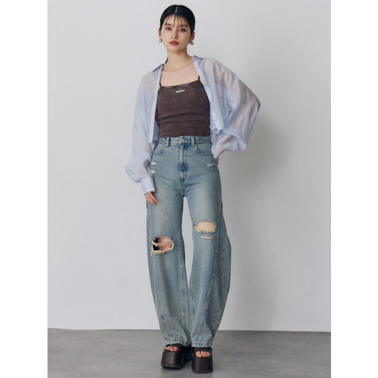 マットシアーシャツ | MURUA | 詳細画像39 