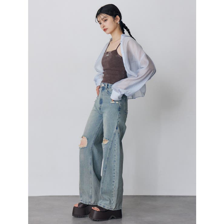 マットシアーシャツ | MURUA | 詳細画像40 