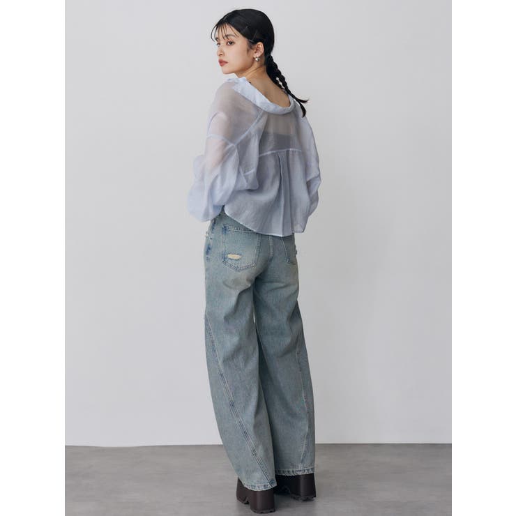 マットシアーシャツ | MURUA | 詳細画像41 