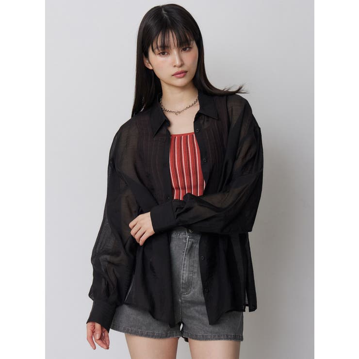 マットシアーシャツ | MURUA | 詳細画像42 