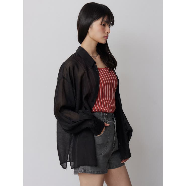 マットシアーシャツ | MURUA | 詳細画像44 