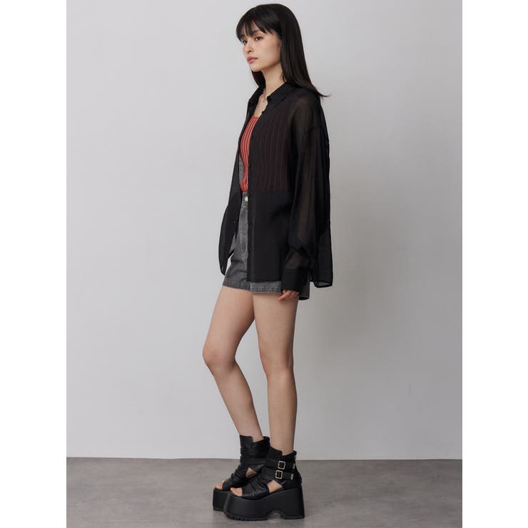 マットシアーシャツ | MURUA | 詳細画像47 