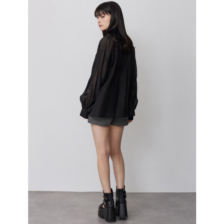 マットシアーシャツ | MURUA | 詳細画像48 