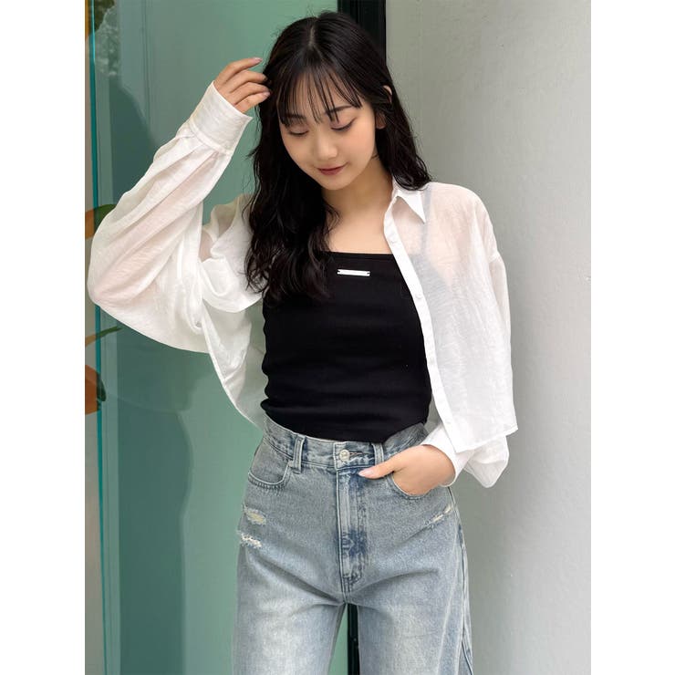 マットシアーシャツ | MURUA | 詳細画像5 