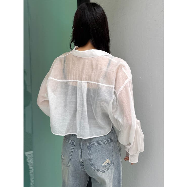 マットシアーシャツ | MURUA | 詳細画像6 