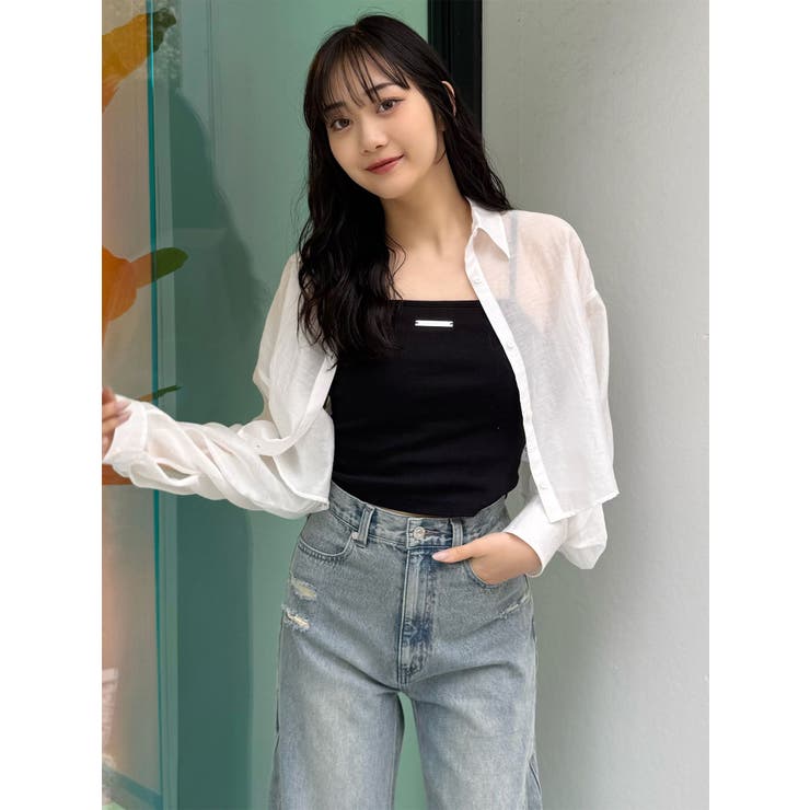 マットシアーシャツ | MURUA | 詳細画像7 