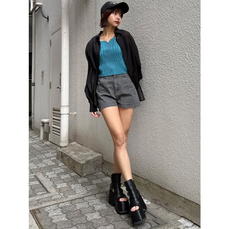 マットシアーシャツ | MURUA | 詳細画像9 