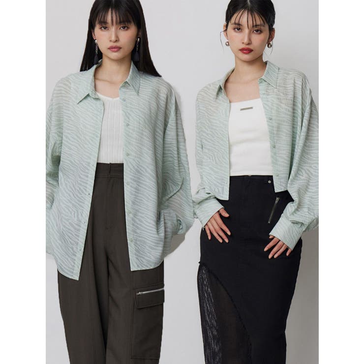 ライトミックス | マットシアーシャツ | MURUA