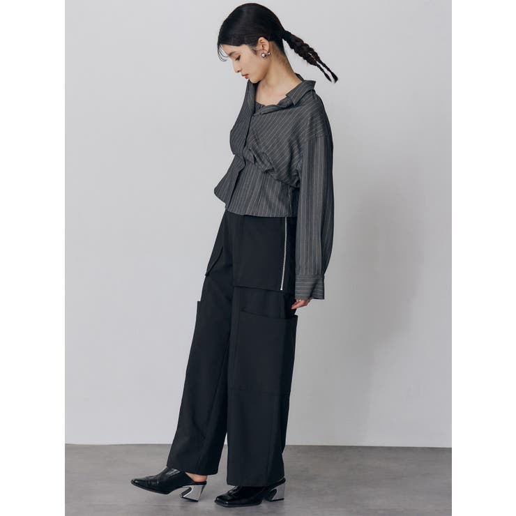 ZIPカーゴパンツ | MURUA | 詳細画像18 