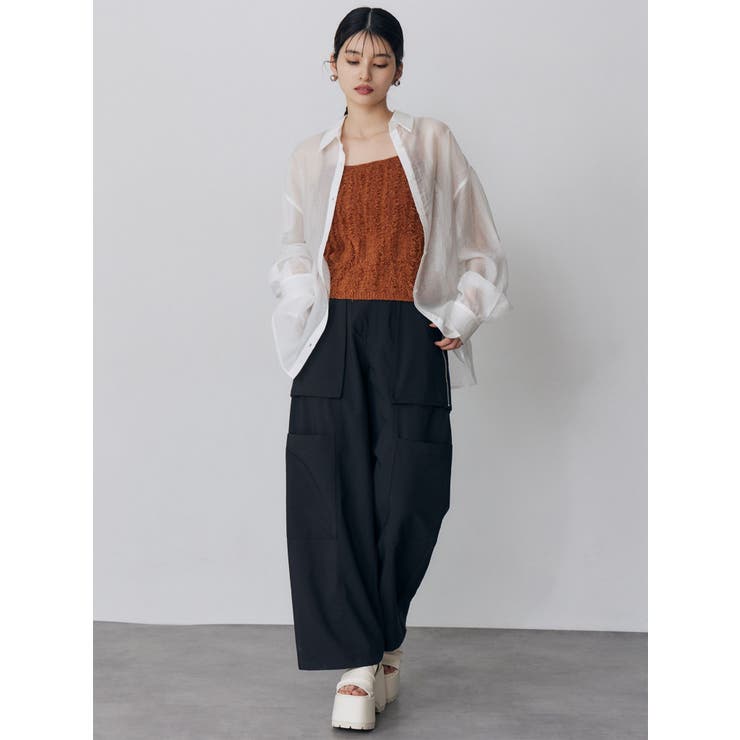 ZIPカーゴパンツ | MURUA | 詳細画像23 