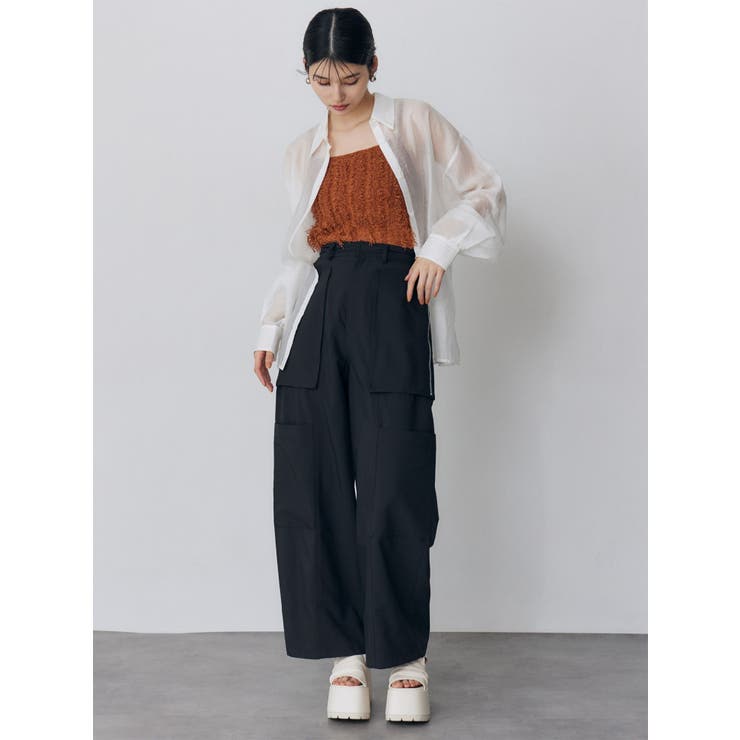 ZIPカーゴパンツ | MURUA | 詳細画像24 