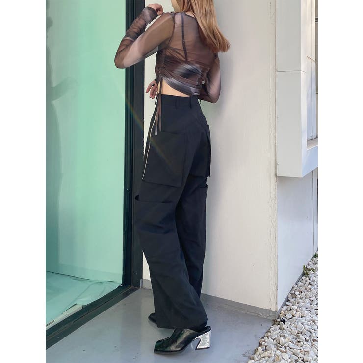 ZIPカーゴパンツ | MURUA | 詳細画像3 