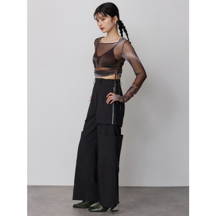 ZIPカーゴパンツ | MURUA | 詳細画像36 