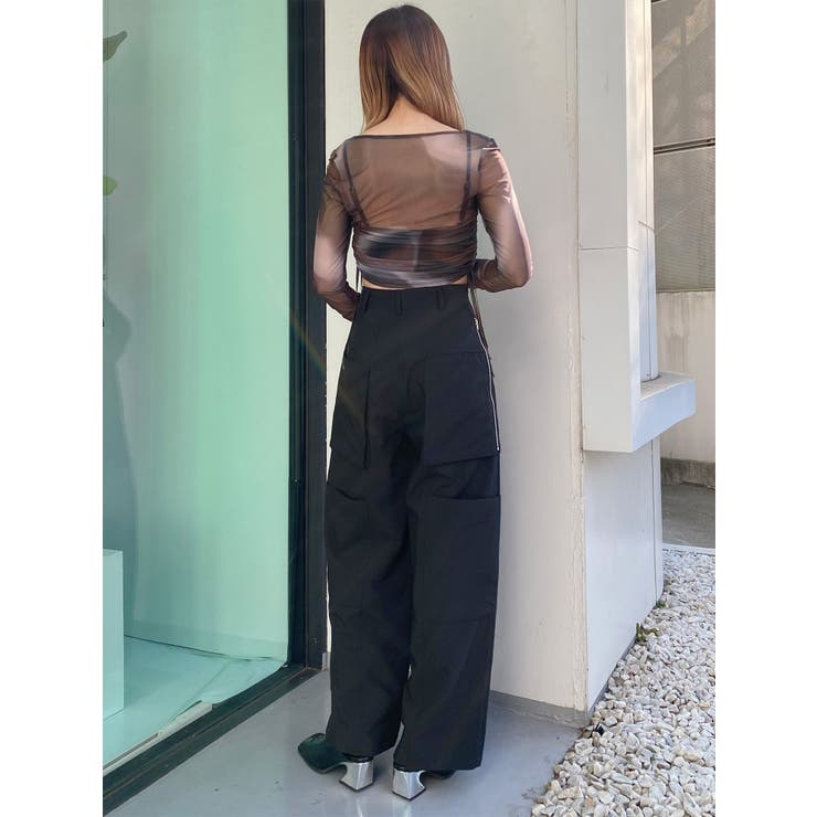 ZIPカーゴパンツ | MURUA | 詳細画像4 