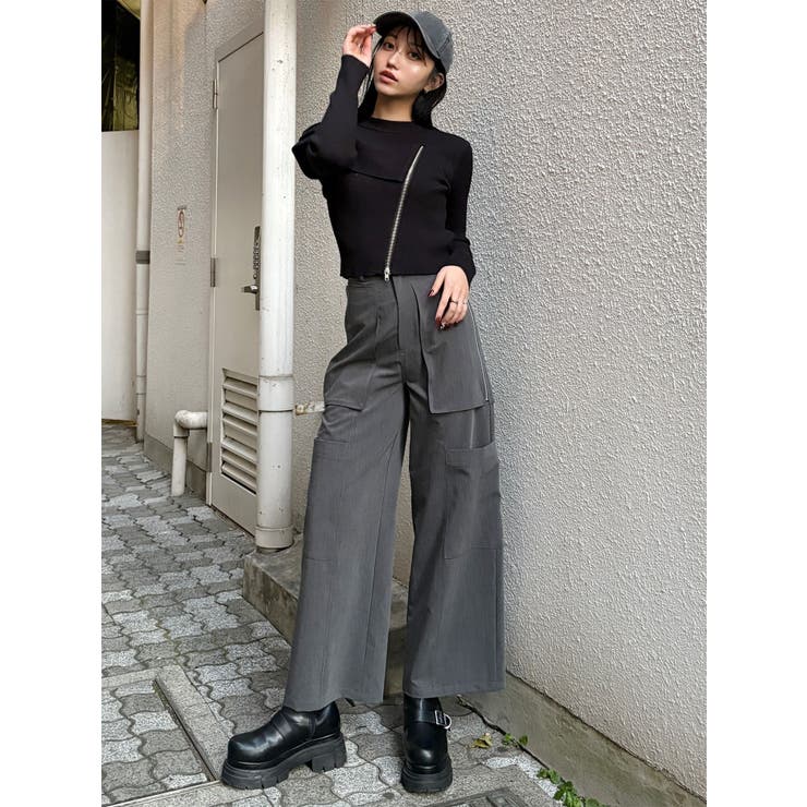 ZIPカーゴパンツ | MURUA | 詳細画像46 