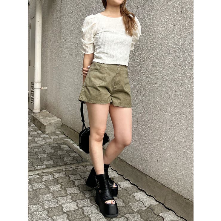 ウォッシュショートパンツ【セット販売対象】 | MURUA | 詳細画像13 