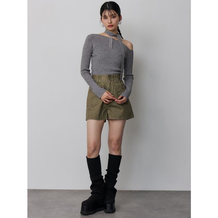 ウォッシュショートパンツ[品番：MKSW0069032]｜MURUA（ムルーア