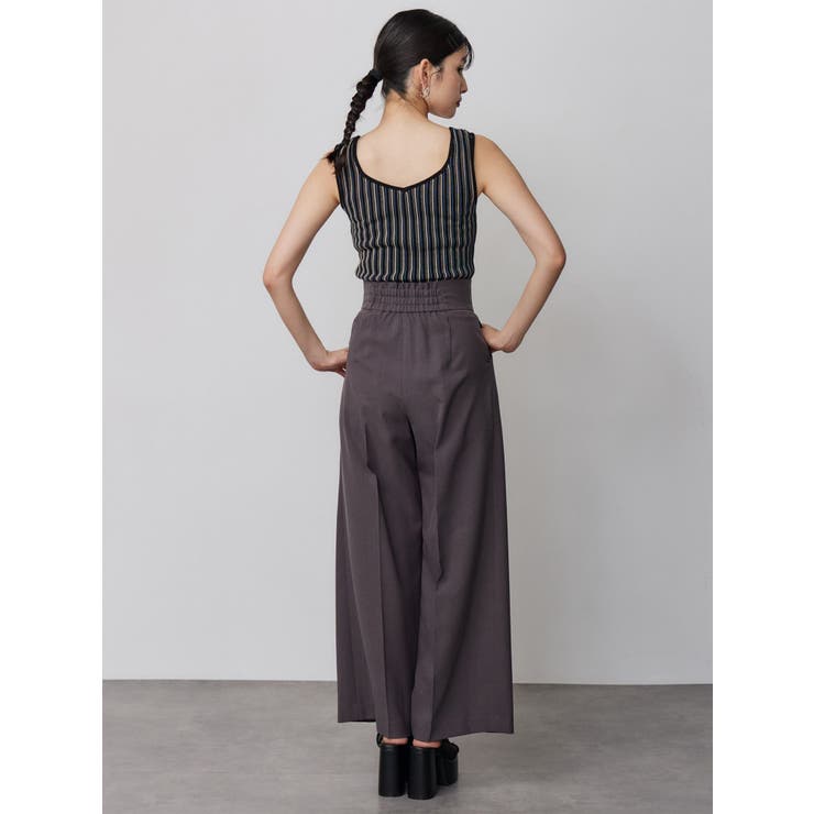 ハイウエストセンプレワイドパンツ【セットアップ着用可】【接触冷感】 | MURUA | 詳細画像11 