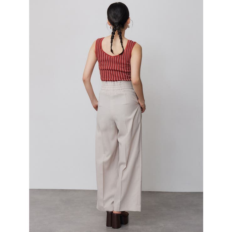 ハイウエストセンプレワイドパンツ【セットアップ着用可】【接触冷感】 | MURUA | 詳細画像19 