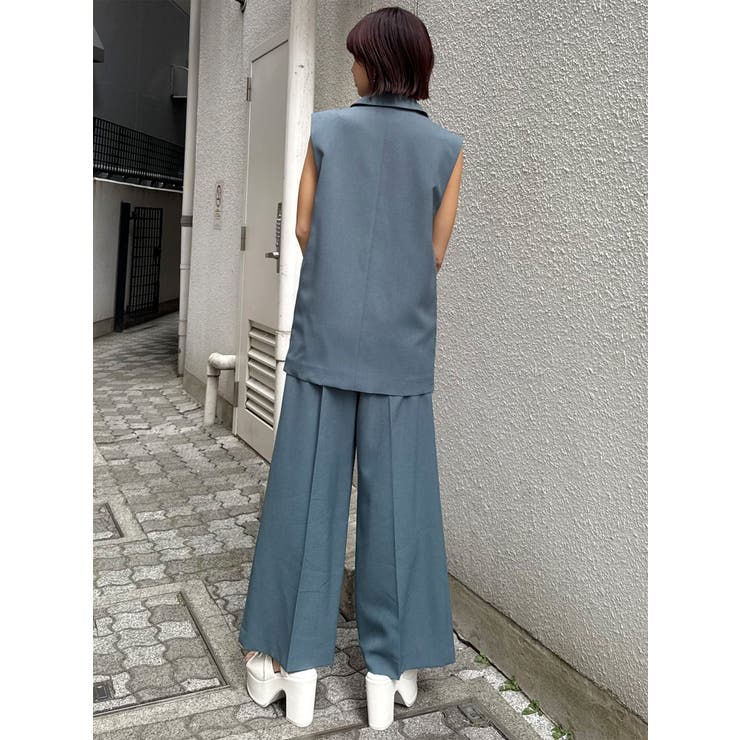 ハイウエストセンプレワイドパンツ【セットアップ着用可】【接触冷感】 | MURUA | 詳細画像24 