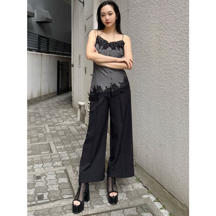 ハイウエストセンプレワイドパンツ【セットアップ着用可】【接触冷感】 | MURUA | 詳細画像33 