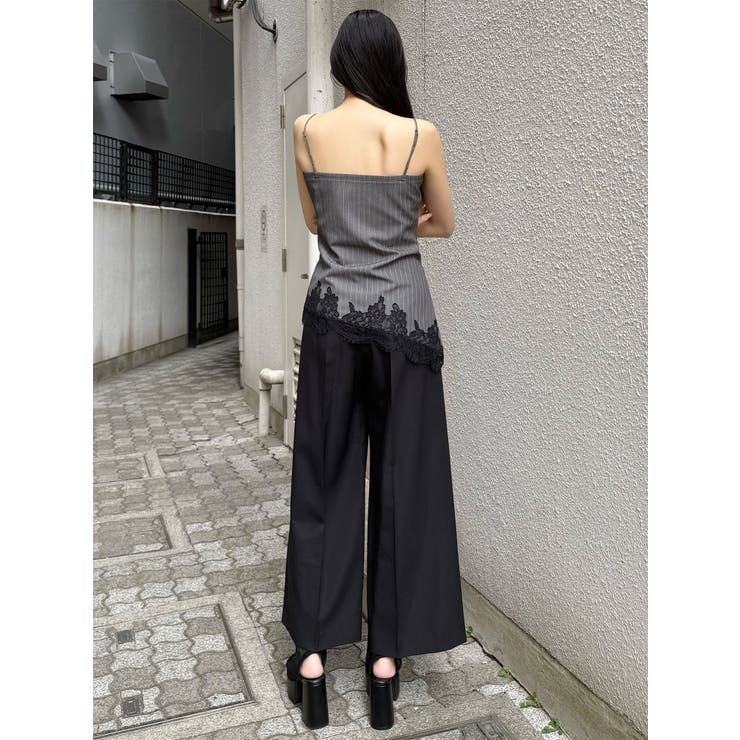 ハイウエストセンプレワイドパンツ【セットアップ着用可】【接触冷感】 | MURUA | 詳細画像34 