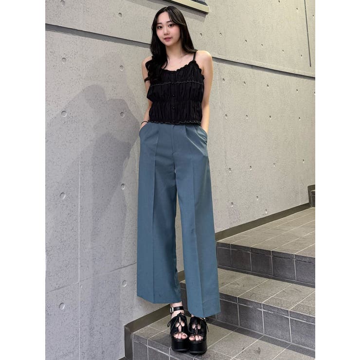 ハイウエストセンプレワイドパンツ【セットアップ着用可】【接触冷感】 | MURUA | 詳細画像35 