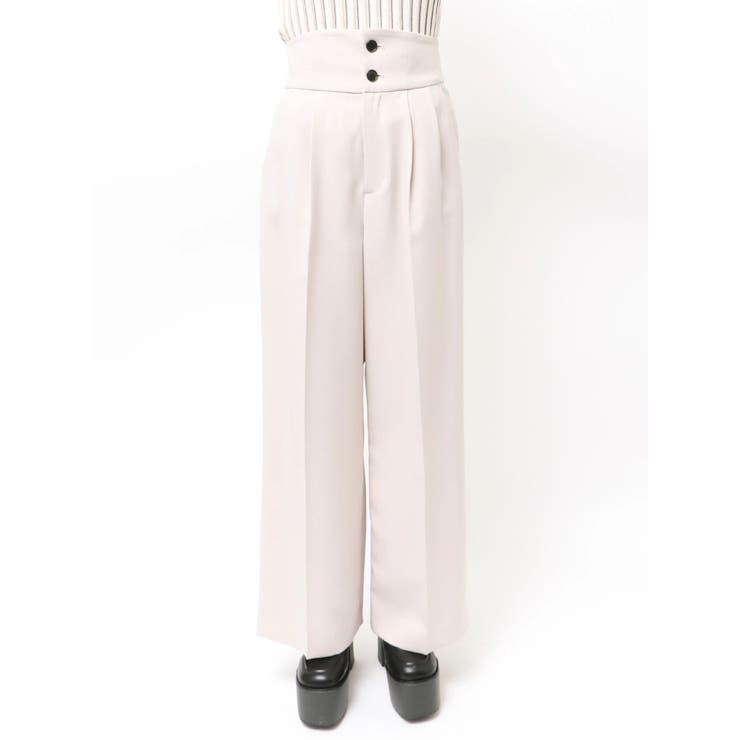 ハイウエストセンプレワイドパンツ【セットアップ着用可】【接触冷感】 | MURUA | 詳細画像41 