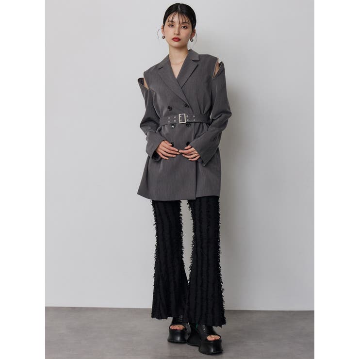 フリンジフレアパンツ | MURUA | 詳細画像6 