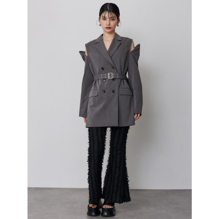 フリンジフレアパンツ | MURUA | 詳細画像7 