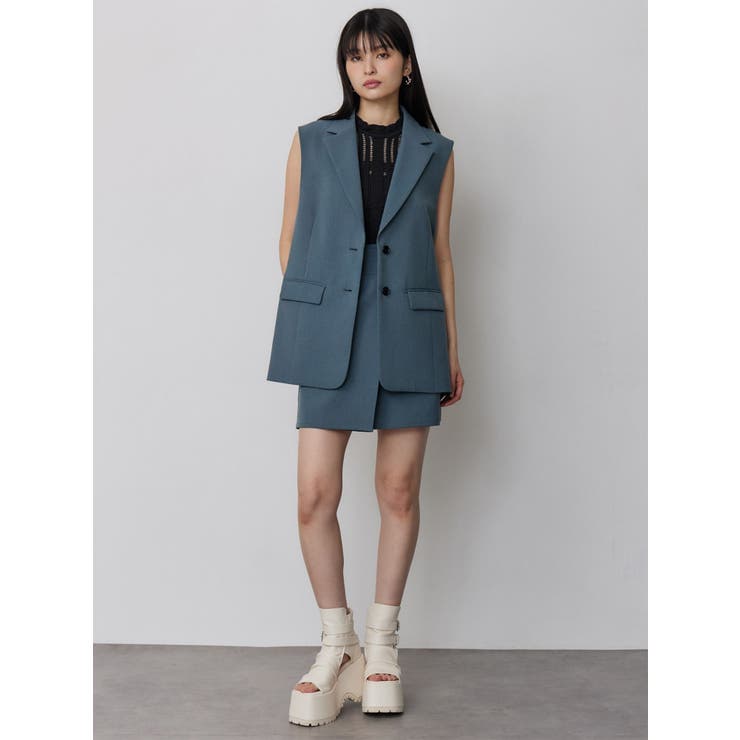 ラップライクミニスカート【セットアップ着用可】【接触冷感】 | MURUA | 詳細画像14 