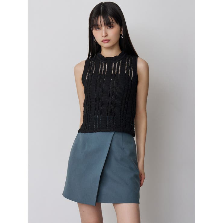 ラップライクミニスカート【セットアップ着用可】【接触冷感】 | MURUA | 詳細画像15 