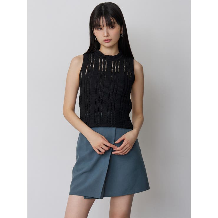 ラップライクミニスカート【セットアップ着用可】【接触冷感】 | MURUA | 詳細画像16 