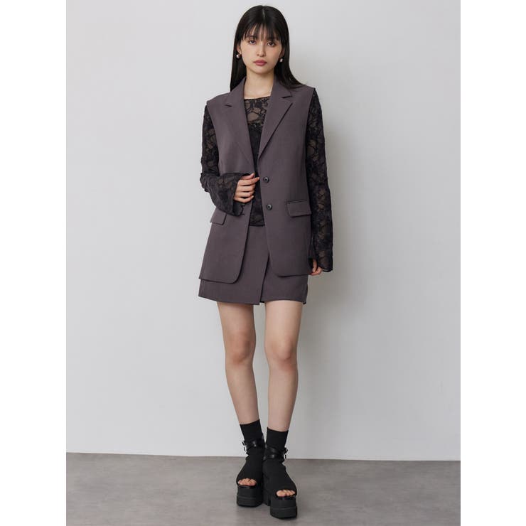 ラップライクミニスカート【セットアップ着用可】【接触冷感】 | MURUA | 詳細画像24 