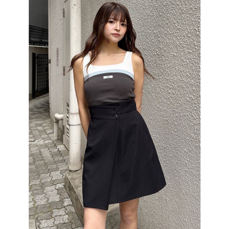 ラップライクミニスカート【セットアップ着用可】【接触冷感】 | MURUA | 詳細画像35 