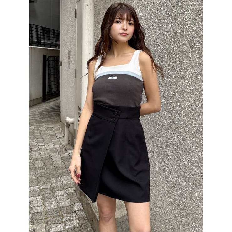 ラップライクミニスカート【セットアップ着用可】【接触冷感】 | MURUA | 詳細画像36 