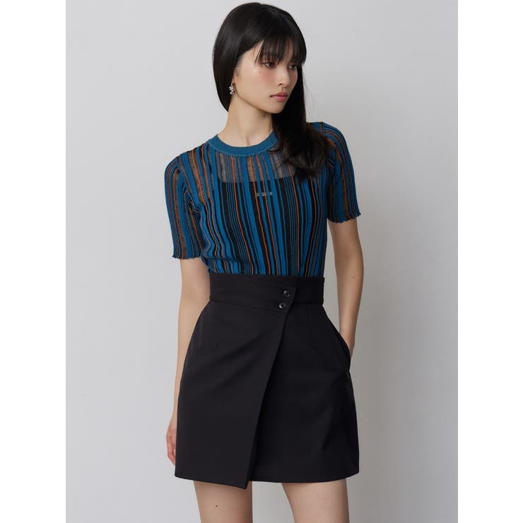 ラップライクミニスカート【セットアップ着用可】【接触冷感】 | MURUA | 詳細画像5 