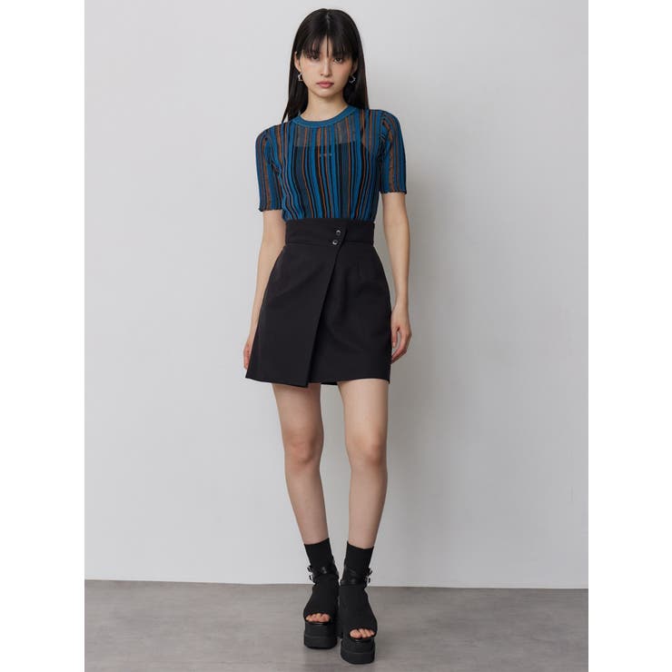 ラップライクミニスカート【セットアップ着用可】【接触冷感】 | MURUA | 詳細画像9 